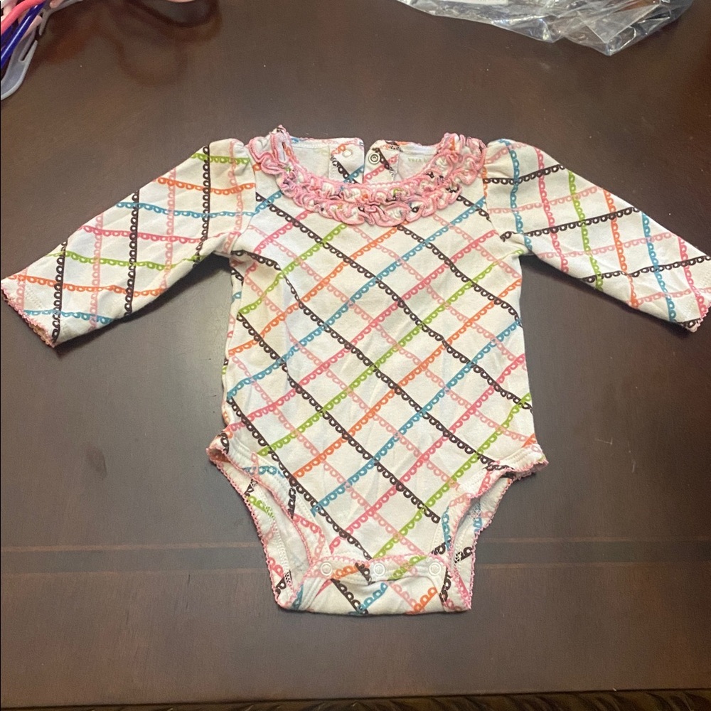 Vera Bradley baby onesie